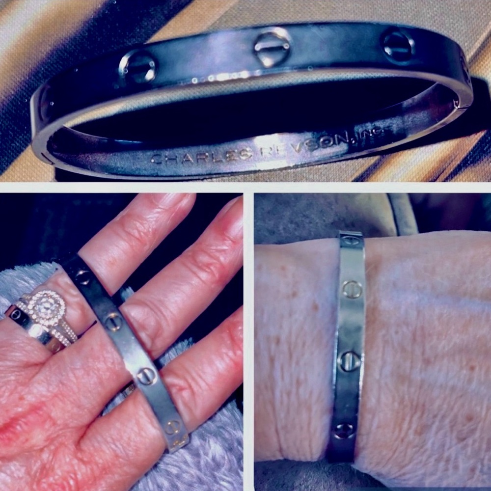 1970 PLATINUM PLATED Charles Revson AldoCipullo Love Bracelet❣️ - Picture 14 of 15